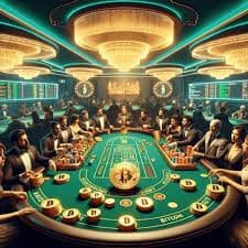 Multi-camera broadcast studio with professional lighting and European roulette wheel